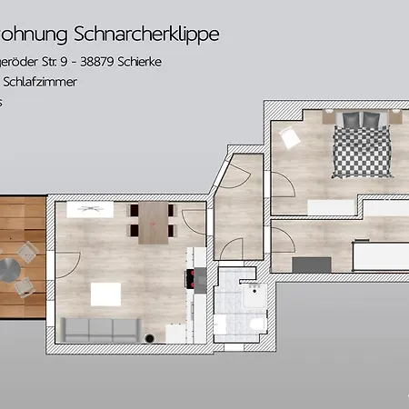 Apartment Auszeit-im-harz Haus 1 Schnarcherklippe *