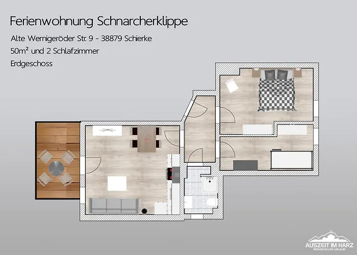 Apartment Auszeit-im-harz Haus 1 Schnarcherklippe *